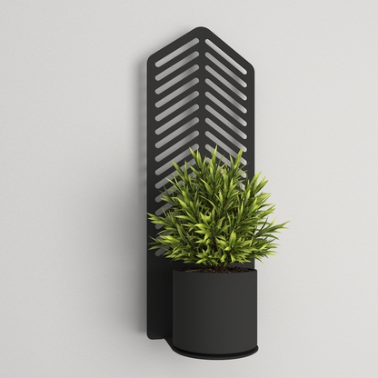 Plant shelf - 08 - Chevron