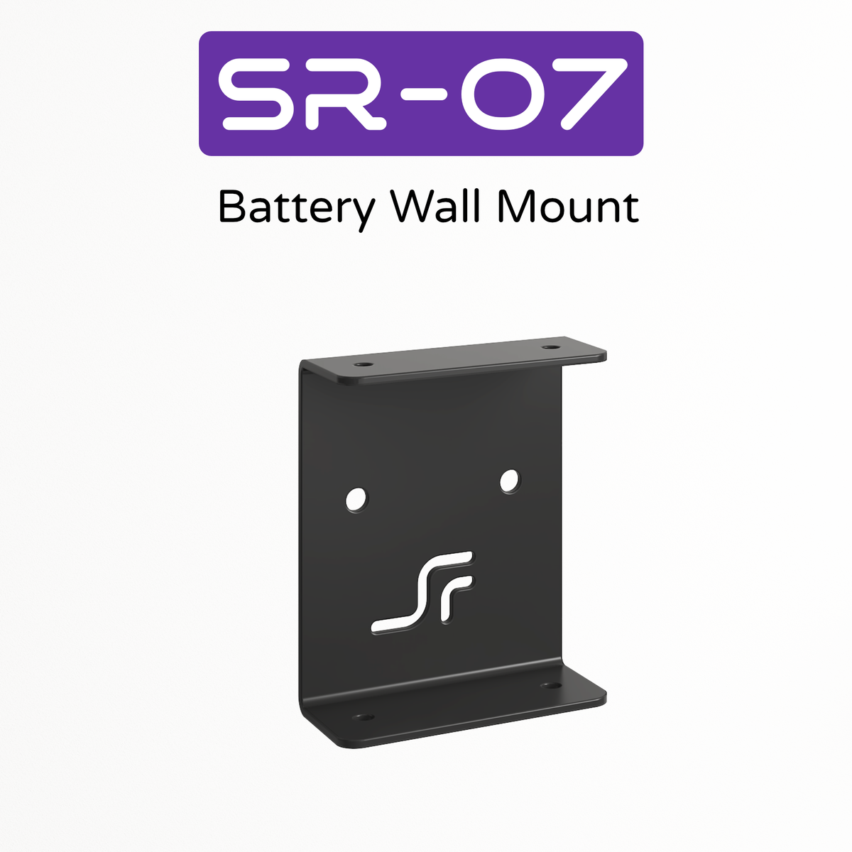 SR - 07 - Battery wall mount