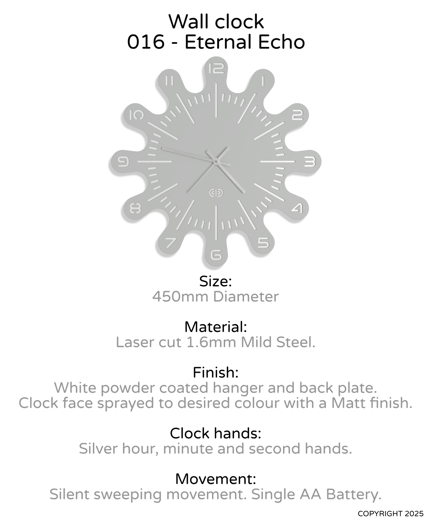 Wall clock - 016 - Eternal Echo