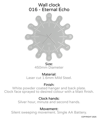 Wall clock - 016 - Eternal Echo