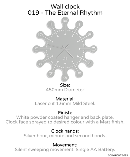 Wall clock - 019 - The Eternal Rhythm